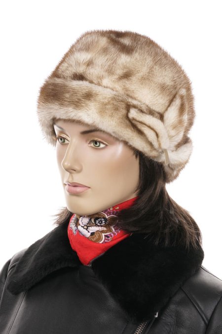 Купить Шапка женская из норки в каталоге