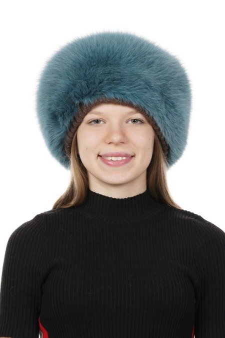 Купить Шапка женская из песца в каталоге
