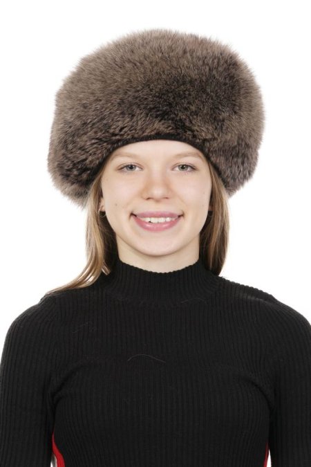 Купить Шапка женская из песца в каталоге