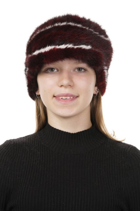 Купить Шапка женская из норки в каталоге