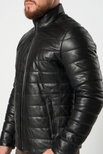 Миниатюра фотографии Мужская утепленная куртка мото