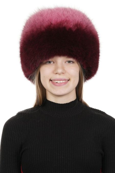 Купить Шапка женская из песца в каталоге