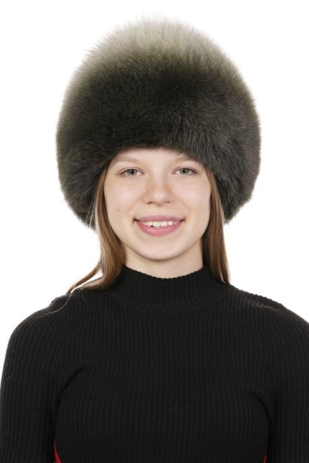 Купить Шапка женская из песца в каталоге