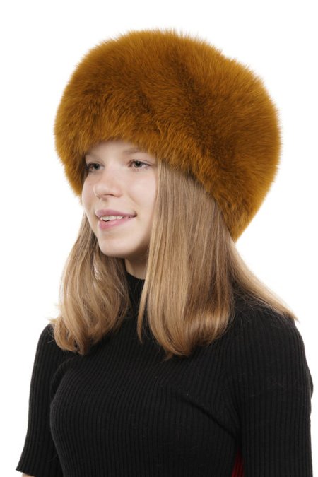 Купить Шапка женская из песца в каталоге