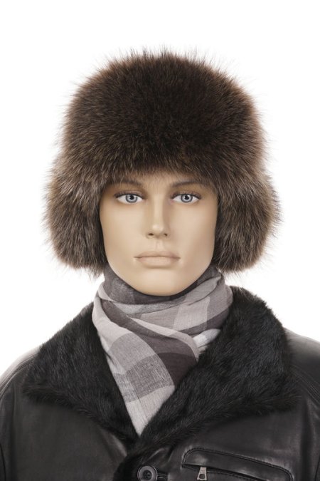 Купить Шапка мужская из енота в каталоге