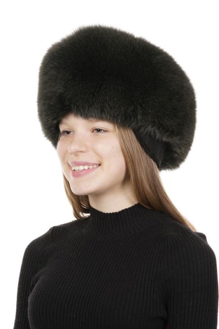 Купить Шапка женская из песца в каталоге