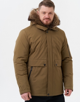 Купить Парка мужская на мехе из волка в каталоге