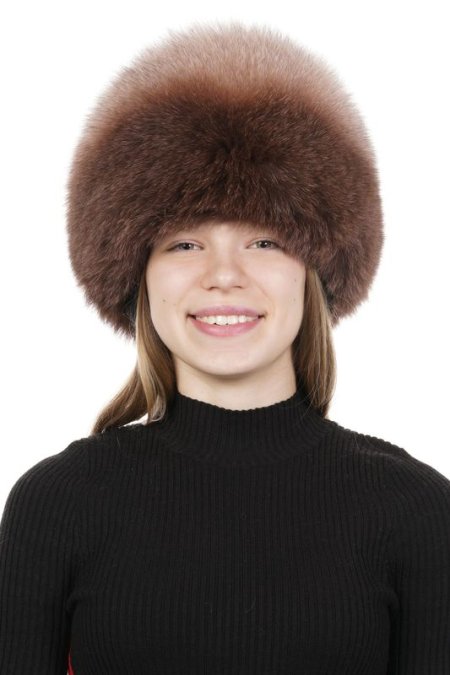 Купить Шапка женская из песца в каталоге