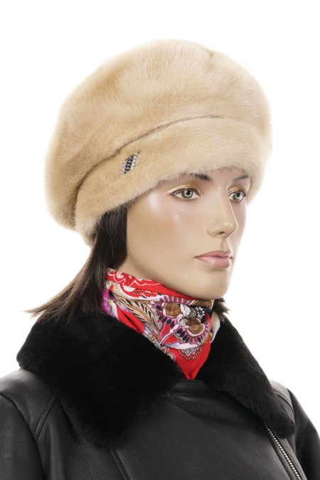 Купить Шапка женская из норки в каталоге