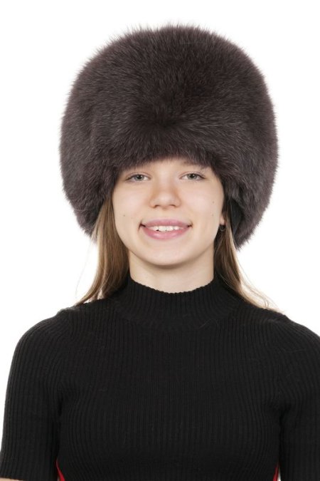 Купить Шапка женская из песца в каталоге