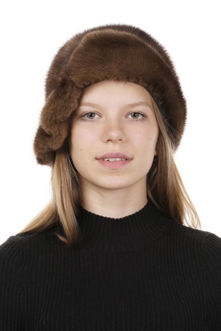 Купить Шапка женская из норки в каталоге