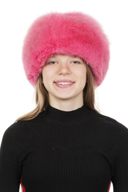 Купить Шапка женская из песца в каталоге