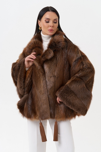 Миниатюра фотографии Болеро из меха бобра