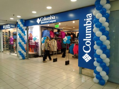 Columbia в ТРЦ MEGANOM