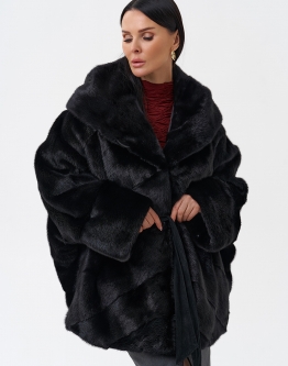 Купить Шуба с капюшоном и норки в каталоге Шубы