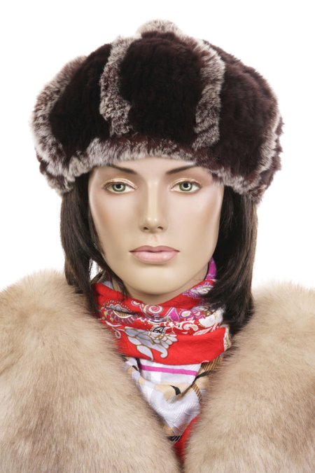 Купить Шапка женская из кролика в каталоге