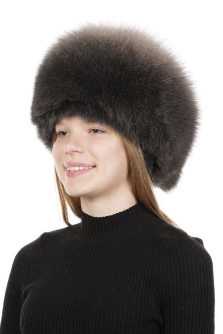 Купить Шапка женская из песца в каталоге
