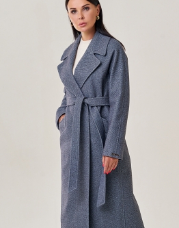 Купить Женское пальто с английским воротником в каталоге