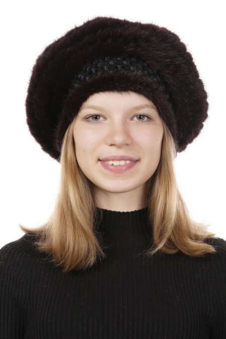 Купить Шапка женская из норки в каталоге