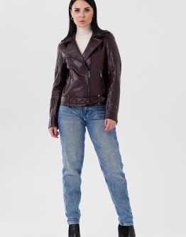 Купить Женская куртка-косуха из натуральной кожи в каталоге