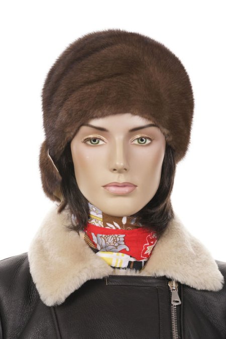 Купить Шапка женская из норки в каталоге