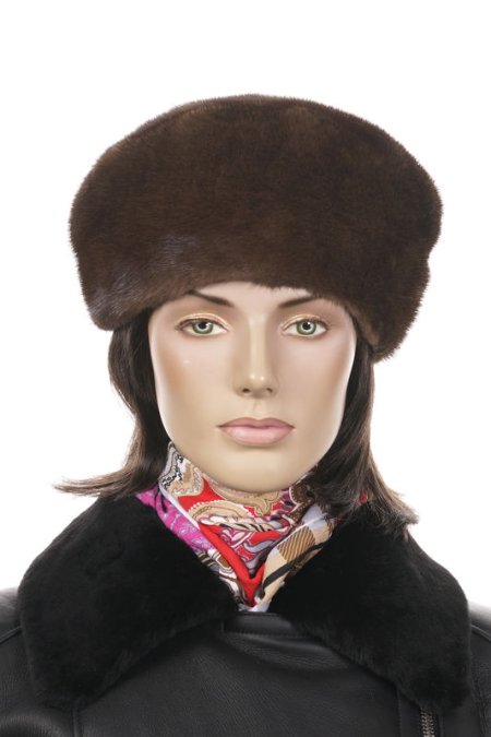Купить Шапка женская из норки в каталоге