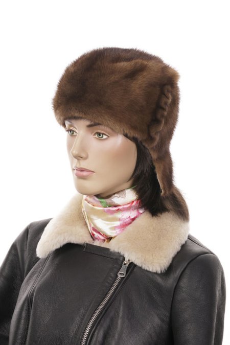 Купить Шапка женская из норки в каталоге