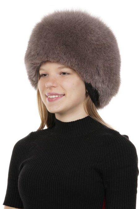 Купить Шапка женская из песца в каталоге