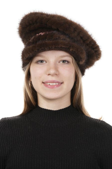 Купить Шапка женская из норки в каталоге