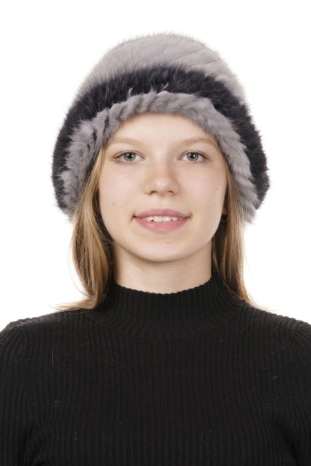 Купить Шапка женская из норки в каталоге