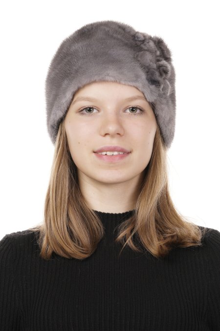 Купить Шапка женская из норки в каталоге