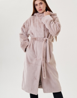 Купить Длинное пальто из искусственного меха в каталоге