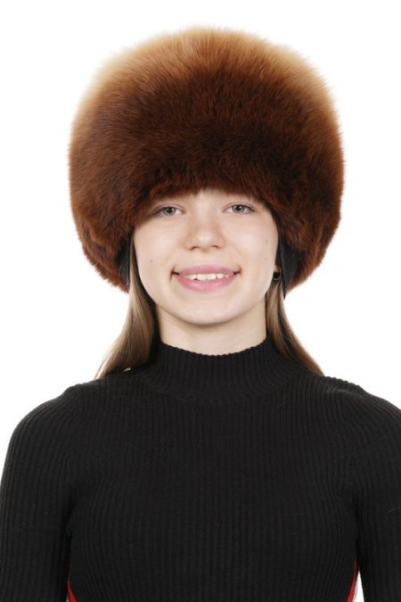 Купить Шапка женская из песца в каталоге