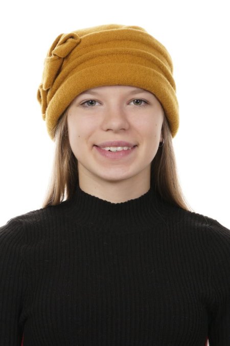 Купить Шапка женская из трикотажа в каталоге