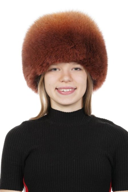Купить Шапка женская из песца в каталоге