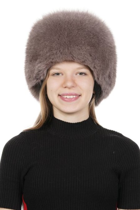 Купить Шапка женская из песца в каталоге