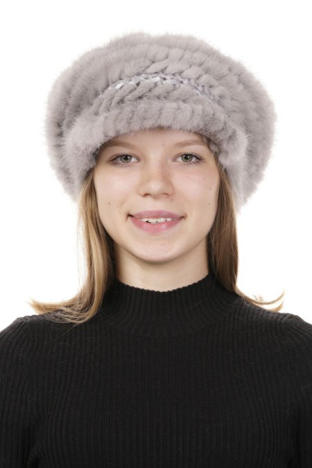 Купить Шапка женская из норки в каталоге