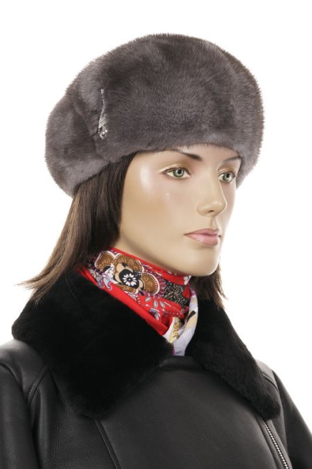 Купить Шапка женская из норки в каталоге