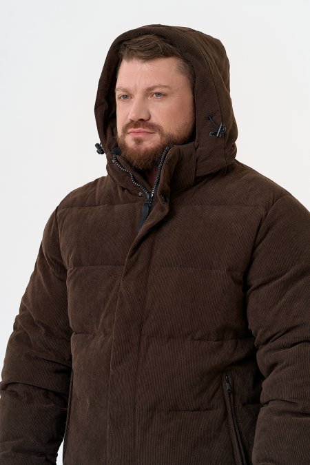 Купить Мужской вельветовый пуховик в каталоге