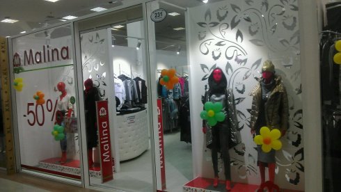 Malina showroom